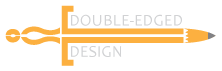 double-edged design logo