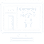 Graphic Design icon white