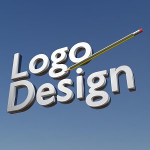 Logo design with pencil